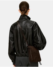 ARKET - Suede Crossbody Bag