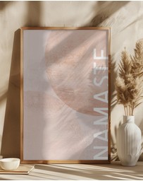 Olive et Oriel - Namaste by Treechild Art Print