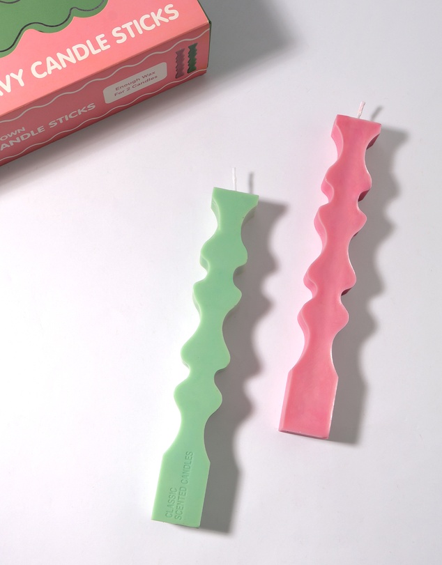 Journey Of Something - Make Your Own Wavy Candle Sticks