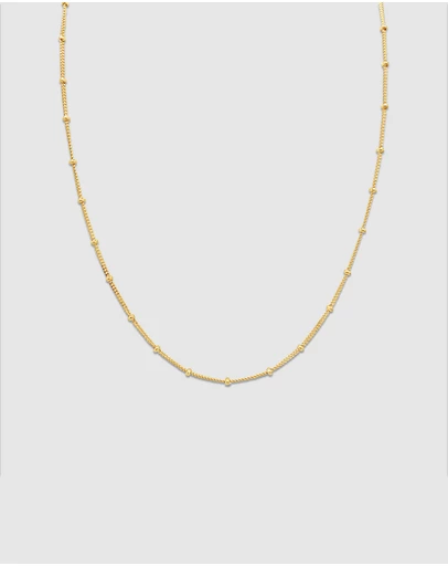 Ichu - Gold Ball Chain Choker