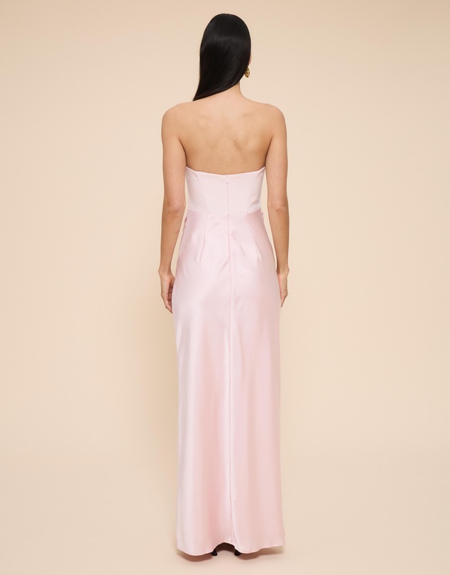 CHANCERY - Ayla Corset Drape Maxi Dress