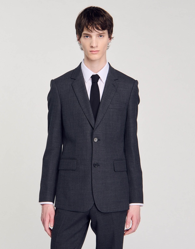 Sandro - Legacy Grey Suit Jacket
