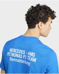 adidas Performance - MERCEDES - AMG PETRONAS FORMULA 1 TEAM BLUE WONDER TEE Mens