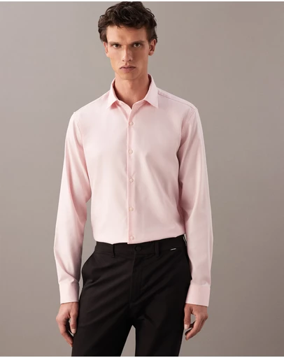 Calvin Klein - Poplin Stretch Dress Shirt