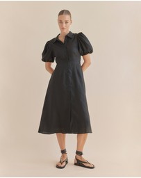 Amelius - Julius Linen Midi Dress