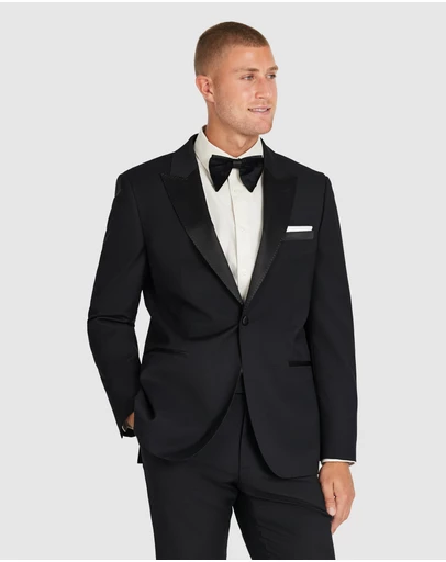 Tarocash - Titan Wool Tuxedo Jacket