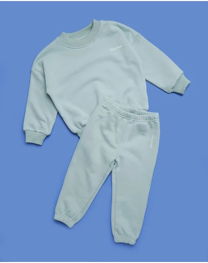 Tiny Trove - Woodie 3D Logo Tracksuit - Babies-Kids