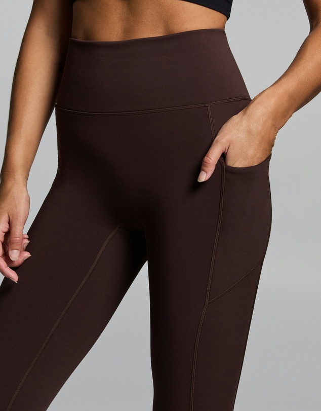 Rockwear - No Front Seam Thermal Full Length Pocket Tights