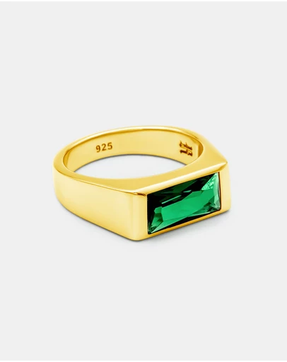 Rawninety - Sona Ring - Emerald Gold