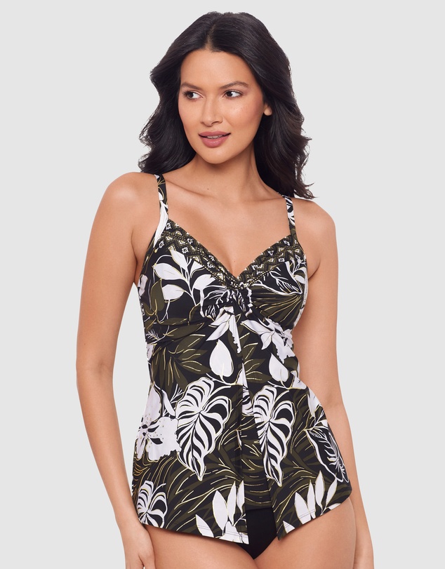 Miraclesuit Swimwear  - Elle Dorado Love Knot Slimming Underwired Tankini Top