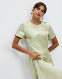Third Form - Crush Bias Tee Midi Dress