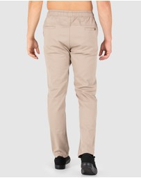 UNIT - UNIT Pivot Mens Elastic Waist Chino Pants
