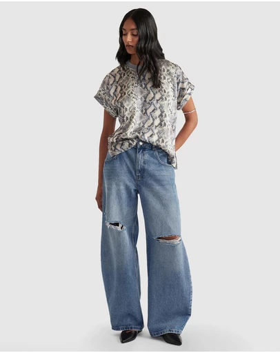 Decjuba - Annmaree Satin Tee