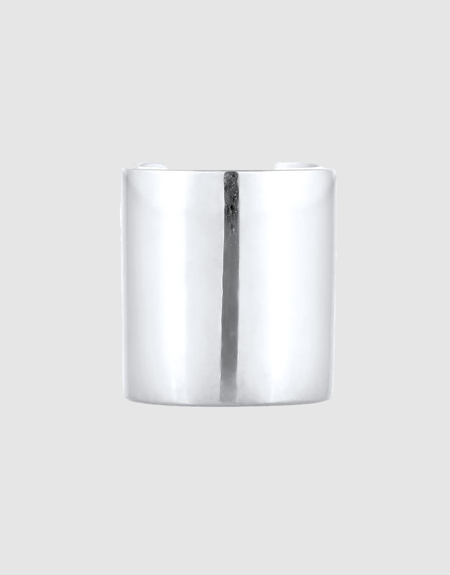 Kuzzoi - ICONIC EXCLUSIVE - Single Wide Ear Cuff in 925 Sterling Silver