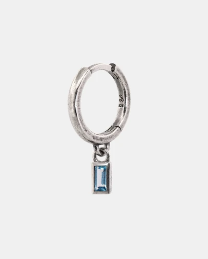 SUE THE BOY - Topaz Baguette Huggie