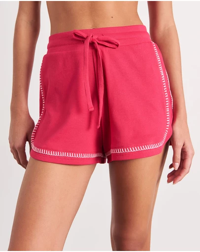 Jag - Celina Blanket Stitch Short