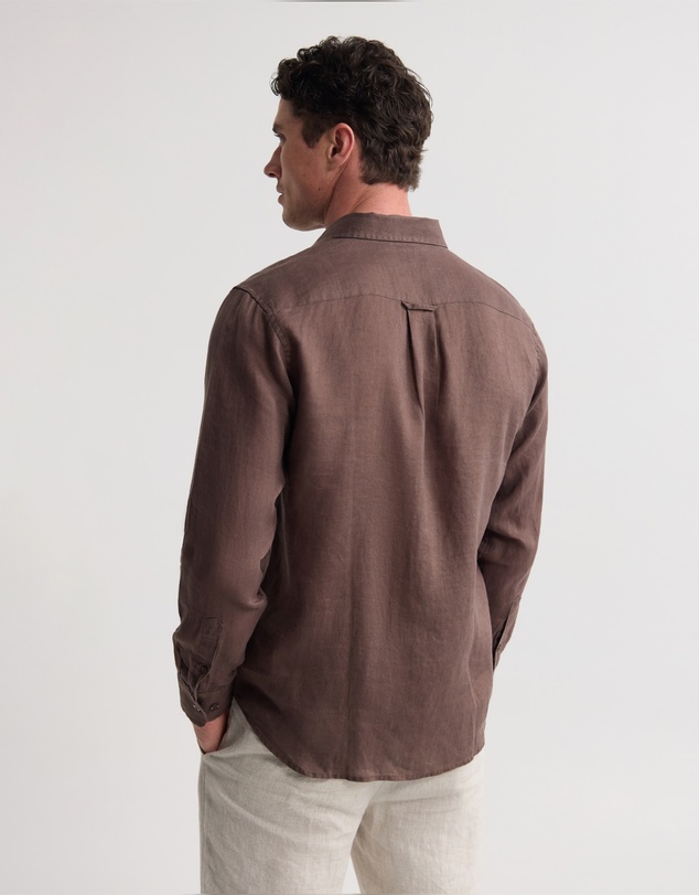 Oxford - Cooper Ls French Linen Shirt