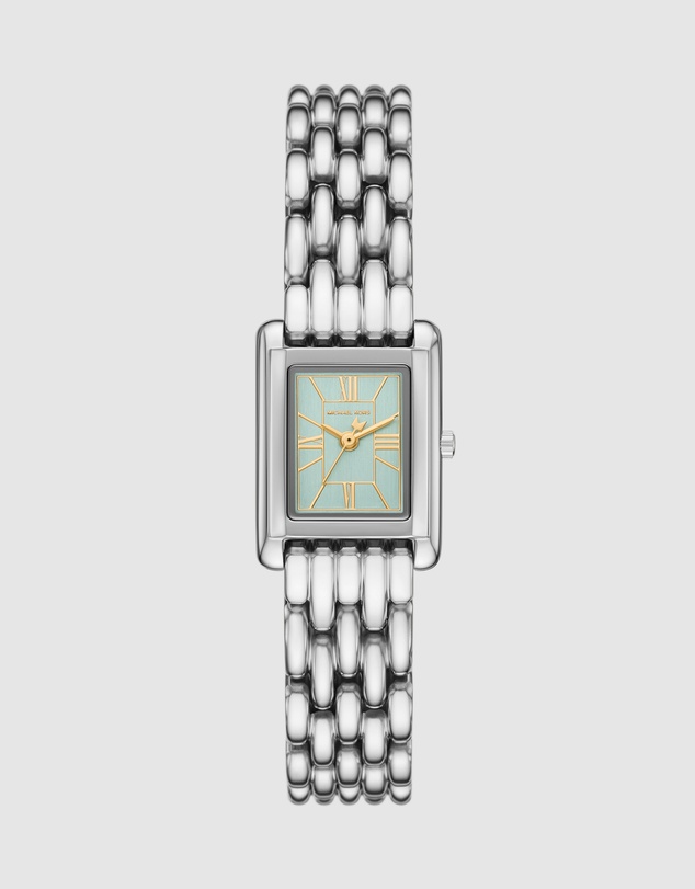Michael Kors - Essex Silver Tone Analogue Watch