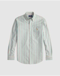 Polo Ralph Lauren - ICONIC EXCLUSIVE - Custom Fit Striped Oxford Shirt