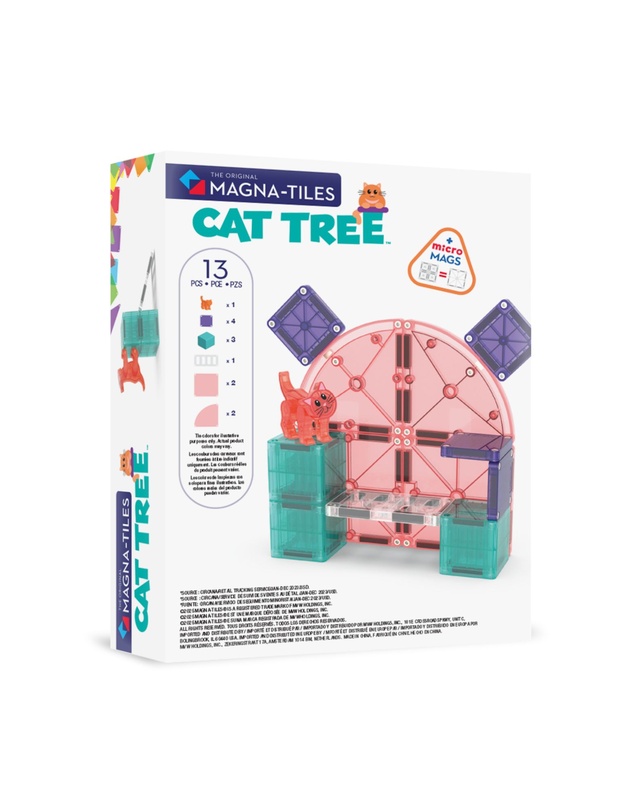 Magna-Tiles - MAGNA-TILES - Cat Tree - 13 Piece