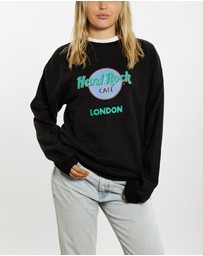 Vintage by The Real Deal - Pre Loved - Vintage Hard Rock Cafe 'London' Sweatshirt