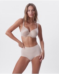 Bras N Things - Microfibre Full Brief - Nude
