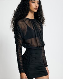 Lover - Quinn Mesh Mini Dress