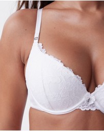 Bras N Things - Bethany Essentials Double Push Up Bra - Ivory