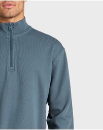 Academy Brand - Perry LS Waffle 1/4 Zip