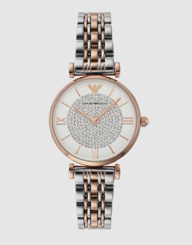 Emporio Armani - Two Tone Analogue Watch