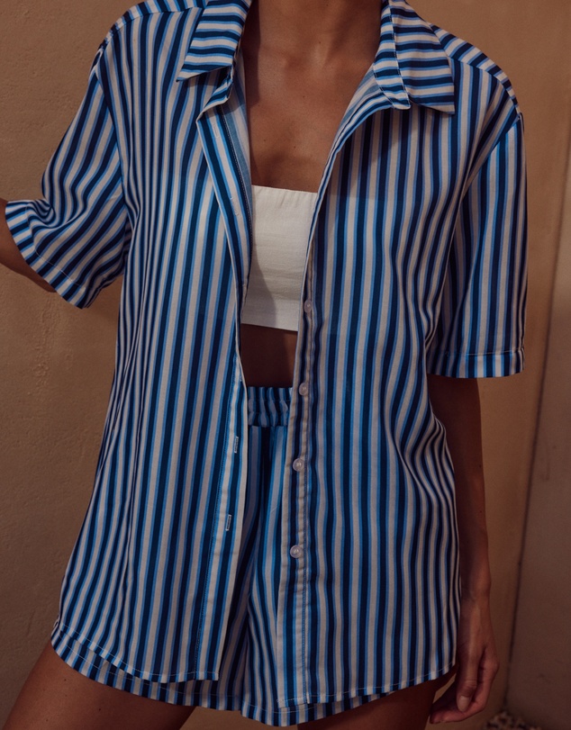Seven Wonders - Indigo Shirt