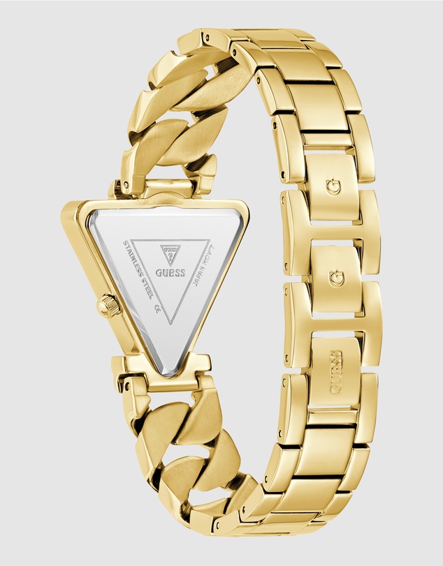 GUESS - Guess Ladies Gold Tone 34mm Analogue Watch
