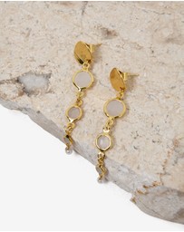 Forcast - Pearl Mirage Drop Earrings