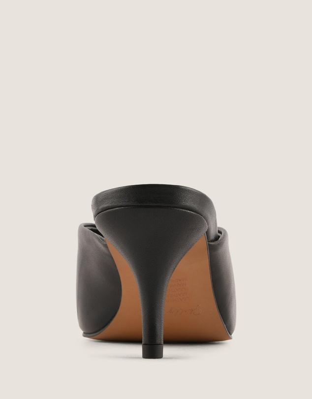 Shelly Shen - Blake Low Heels Black Leather