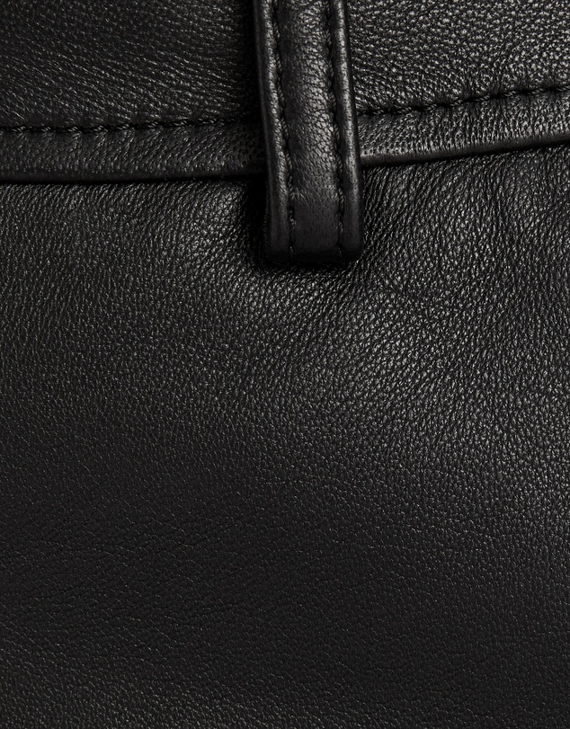Trenery - Leather Wide Leg Pant