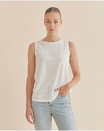 Amelius - Aceline Linen Jersey Tank