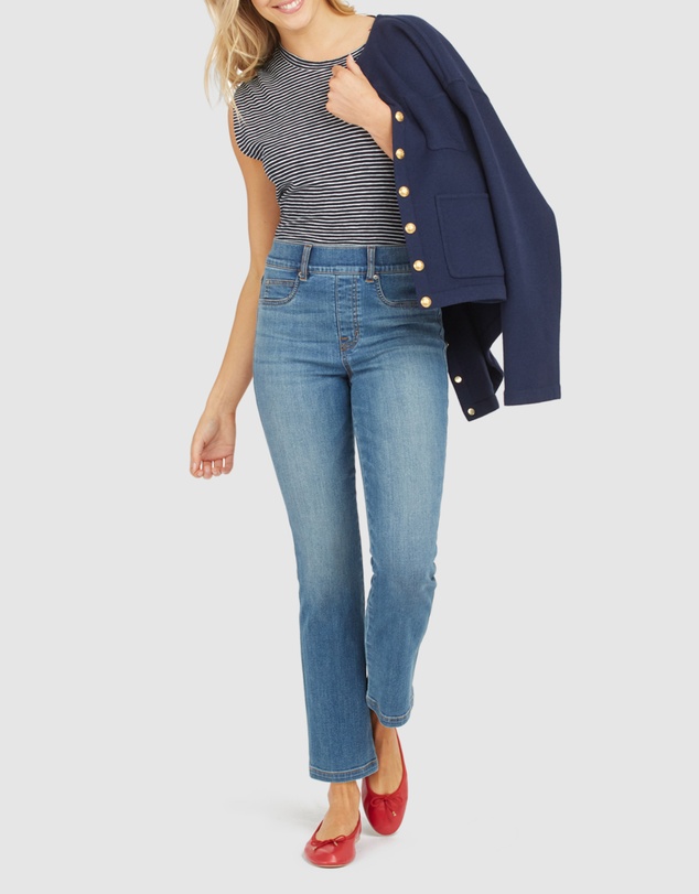 Spanx - Ankle Straight Leg Jeans
