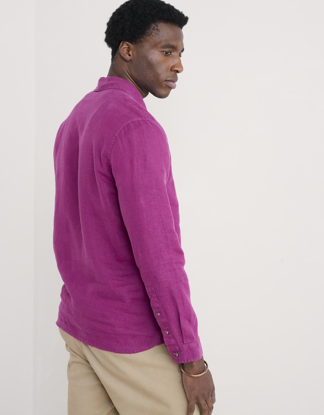 Seasalt - Seasalt Cornwall Purple Artist's Shirt
