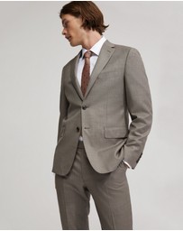 Oxford - Byron Luxury Half Canvas Wool Suit Jacket