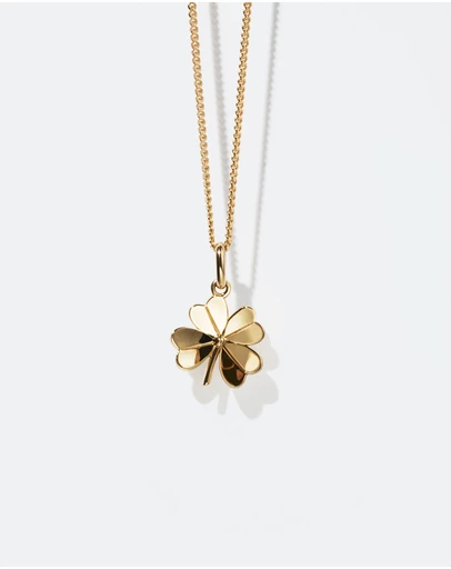 Meadowlark - Lucky Clover Charm Necklace