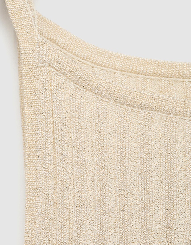 M.N.G - Fine Ribbed Knit Top