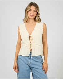 All About Eve - Shayan Top Yellow