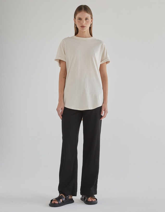 DRICOPER DENIM - Slouchy Cream Tee
