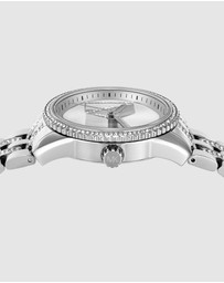 Michael Kors - Ritz Silver Tone Analogue Watch
