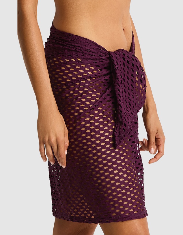Sea Level Australia - Castaway Mid Length Mesh Wrap