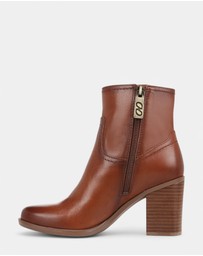 Naturalizer - Kalina Ankle Bootie - Cider Spice Brown