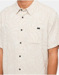 Billabong - Mens Sundays Jacquard Short Sleeve Shirt