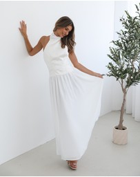 Esther & Co - Francille Dress - White