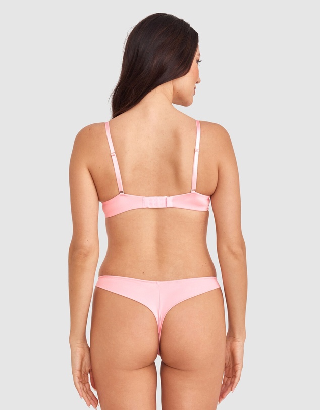 Bras N Things - Bethany Essentials Contour Plunge Bra - Light Pink