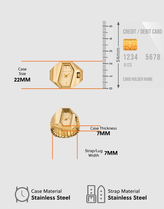 Michael Kors - Suri Gold Tone Analogue Watch